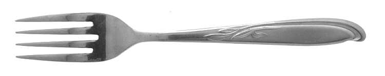 Love Leaf (Stainless) Individual Salad Fork