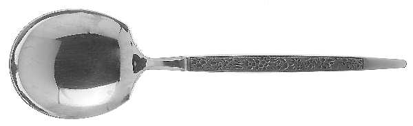 Martez Solid Smooth Casserole Spoon