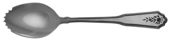 Norcrest-Brentwood (Stainless) Fruit/Orange Spoon Individual, Serrated Bowl HC