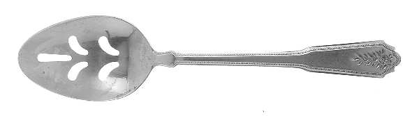 Norcrest-Brentwood (Stainless) Pierced Tablespoon (Serving Spoon)