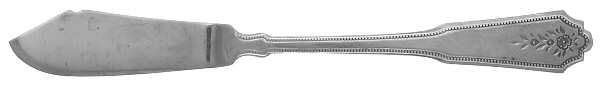Norcrest-Brentwood (Stainless) Flat Handle Master Butter Knife
