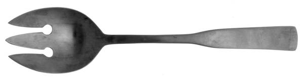 Plymouth Cove (Stainless) Solid Salad Serving Fork