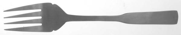 Plymouth Cove (Stainless) Medium Solid Cold Meat Serving Fork