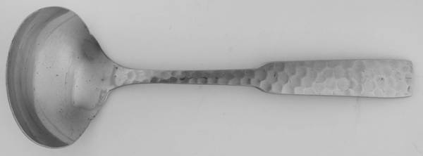 Plymouth Cove Hammered (Stainless) Solid Gravy Ladle