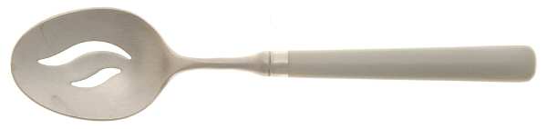 Prism-Bone (Stainless) Pierced Tablespoon (Serving Spoon)