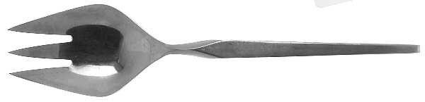 Ravenna (Stainless) Medium Solid Cold Meat Serving Fork