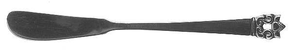 Roget (Stainless) Flat Handle Butter Spreader
