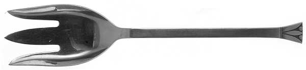 Royalty (Stainless) Medium Solid Cold Meat Serving Fork