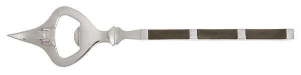 Safari (Stainless) Bottle/Can Opener with Stainless Bowl HC