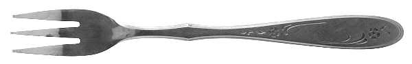 Sea Pearl (Stainless) Cocktail/Seafood Fork