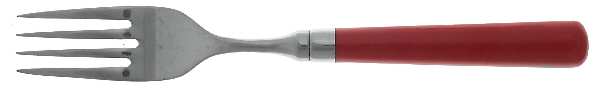 Spectrum-Red (Stainless) Individual Salad Fork