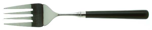 Spectrum-Black (Stainless) Medium Solid Cold Meat Serving Fork