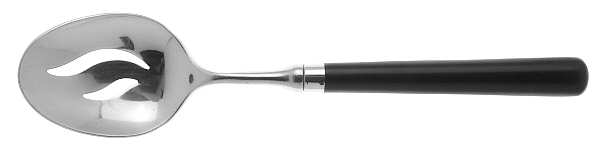 Spectrum-Black (Stainless) Pierced Tablespoon (Serving Spoon)