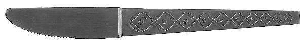 SRB100 (STAINLESS) Modern Solid Knife