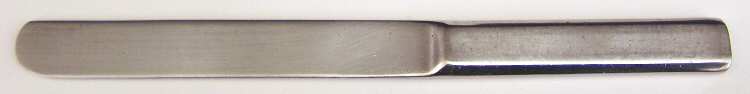 Oblique (Stainless) Blunt Solid Knife