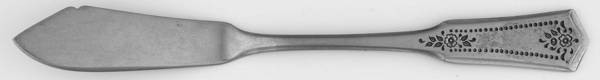 SRB113 (Stainless) Flat Handle Master Butter Knife