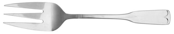 SRB140 (STAINLESS) Medium Solid Cold Meat Serving Fork