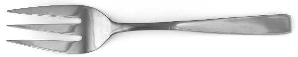 SRB158 (STAINLESS) Small Solid Cold Meat Serving Fork