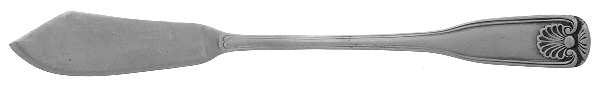 SRB3 (STAINLESS) Flat Handle Master Butter Knife