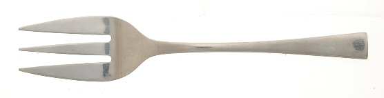 SRB33 (Stainless) Medium Solid Cold Meat Serving Fork