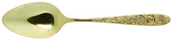 SRB180 (Gold Electroplate) Place/Oval Soup Spoon