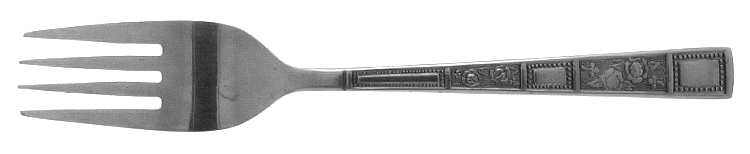 SRB72 (STAINLESS) Individual Salad Fork