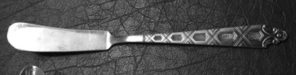 SRB73 (STAINLESS) Flat Handle Master Butter Knife