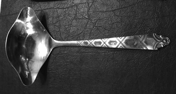 SRB73 (STAINLESS) Solid Gravy Ladle