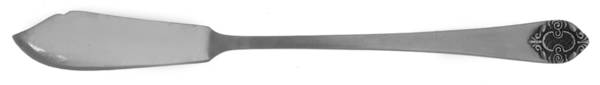 SRB84 (STAINLESS) Flat Handle Master Butter Knife
