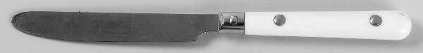 Tango 1-White (Stainless, Plastic) New French Hollow Knife