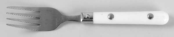 Tango 1-White (Stainless, Plastic) Individual Salad Fork