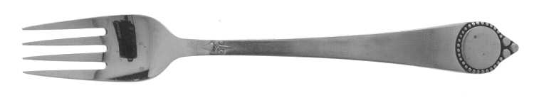 Vanity (Stainless, Circle Of Beads) Fork