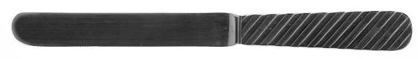Zebra (Stainless) Blunt Solid Knife