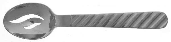 Zebra (Stainless) Small Pierced Serving Tablespoon