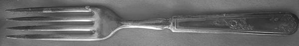 Elmwood (Silverplate, 1907) Indented Solid Handled Fork