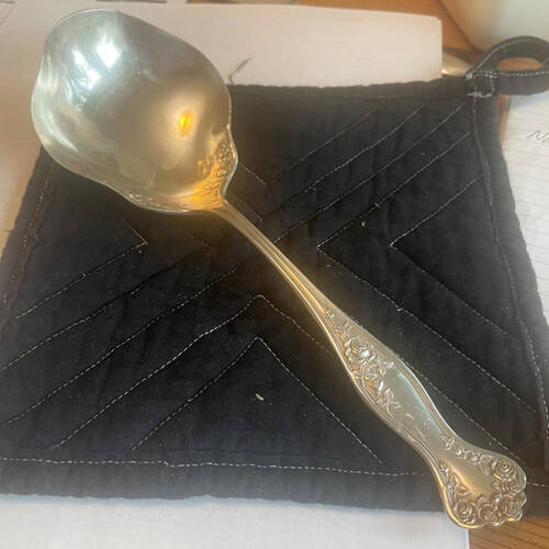 Elmwood (Silverplate, 1907) Solid Smooth Casserole Spoon
