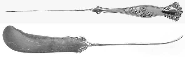 Elmwood (Silverplate, 1907) Flat Handle Master Butter Knife