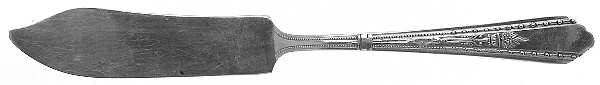 Juliet (Silverplate) Flat Handle Master Butter Knife