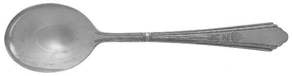 Juliet (Silverplate) Round Bowl Soup Spoon (Gumbo)