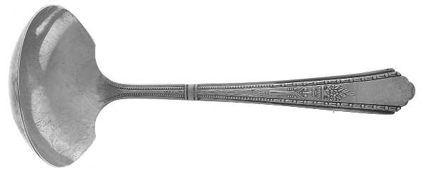 Juliet (Silverplate) Solid Gravy Ladle