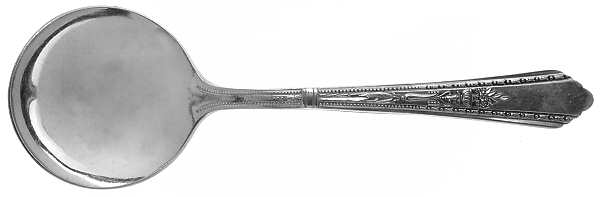 Juliet (Silverplate) Round Bowl Soup Spoon (Bouillon)