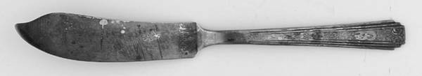 Lady Claire (Silverplate) Flat Handle Master Butter Knife