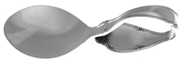 Lakewood (Stainless) Baby Spoon with Curved Handle HC