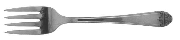 Lorraine (Silverplate, 1936) Individual Salad Fork