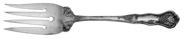 Muscatel (Silverplate) Small Solid Cold Meat Serving Fork