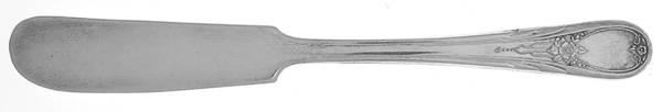 Newport (Silverplate, 1946) Flat Handle Butter Spreader