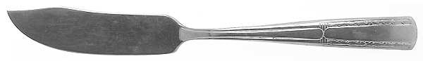 Plaza (Stainless) Flat Handle Master Butter Knife