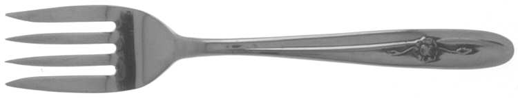 Provincial Rose (Stainless) Individual Salad Fork