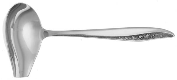 Rose Texture (Stainless) Solid Gravy Ladle