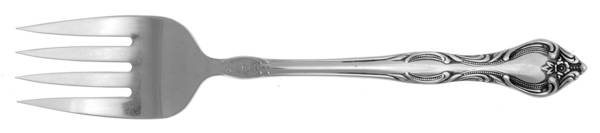 SRS15 (Stainless) Medium Solid Cold Meat Serving Fork